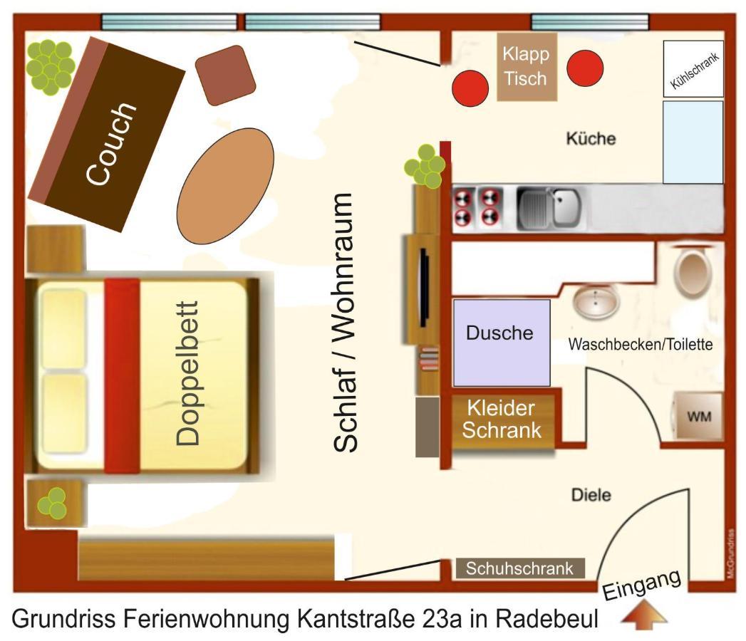 Ferien-Und Gaestewohnung ราเดอบอยล์ ภายนอก รูปภาพ